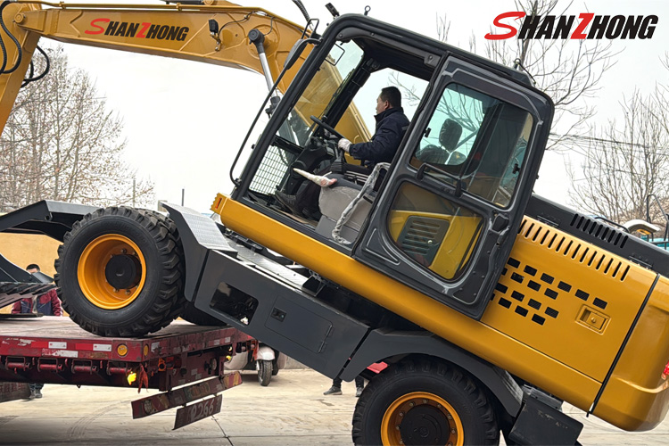 Wheeled excavator SZL150