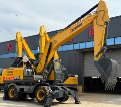 Wheeled excavator SZL210