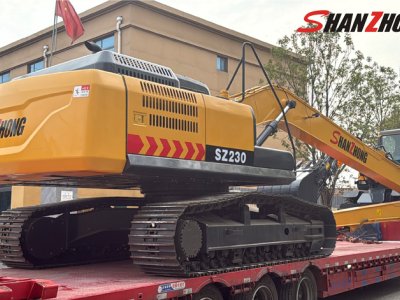 Гусеничный экскаватор