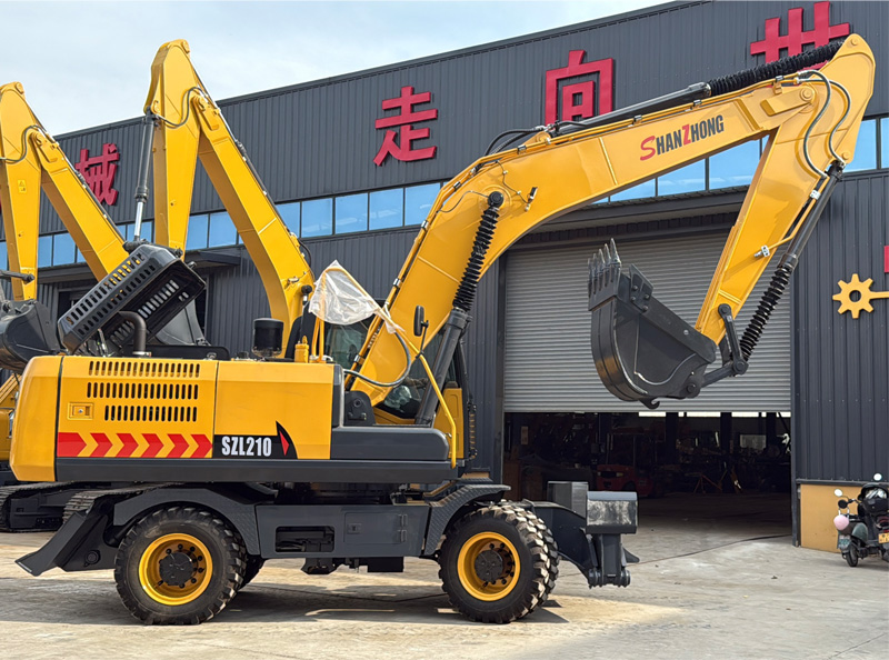 Wheeled excavator SZL210