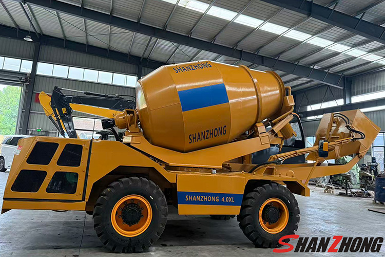self-loading concrete mixer self-loading concrete mixer