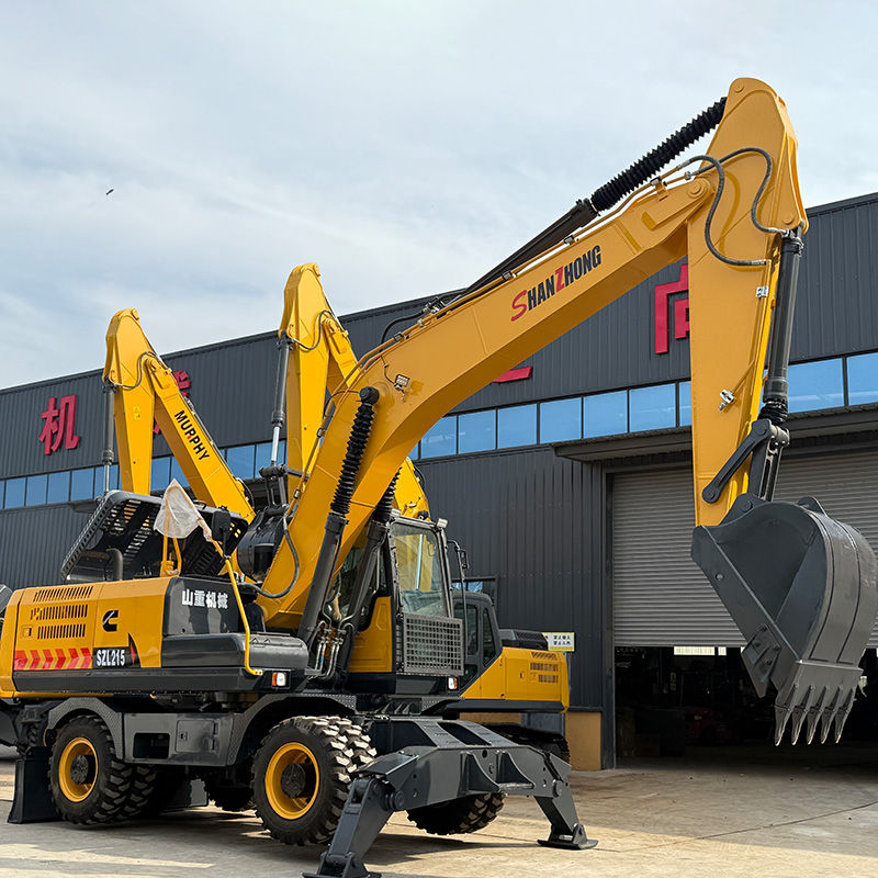 SZL215 21-тонный колесный экскаватор