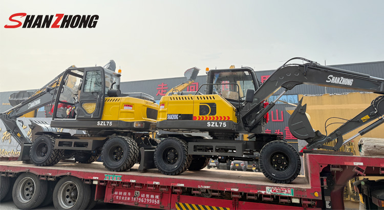 Колесный экскаватор SZL75 Колесный экскаватор SZL75