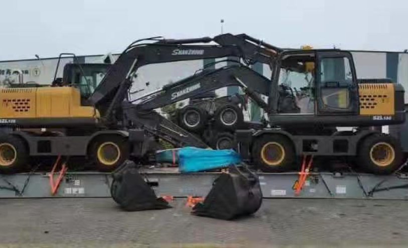 Колесные экскаваторы бренда Shanzhong отправились в Россию