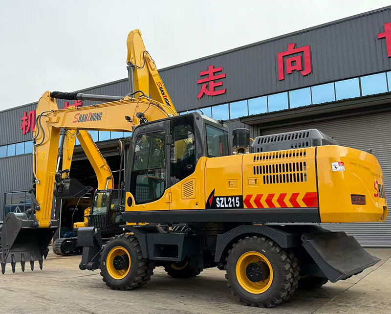 SZL215 21-тонный колесный экскаватор