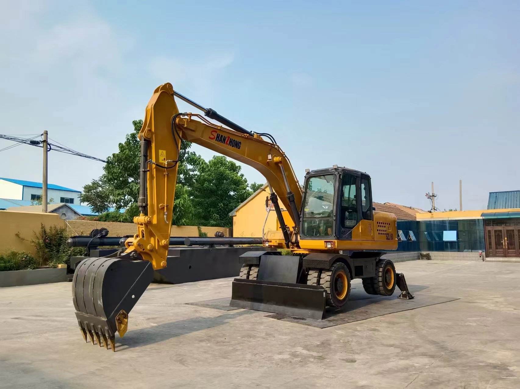 Sz180w Колесный Экскаватор