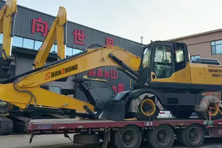 Колесный экскаватор SZL215