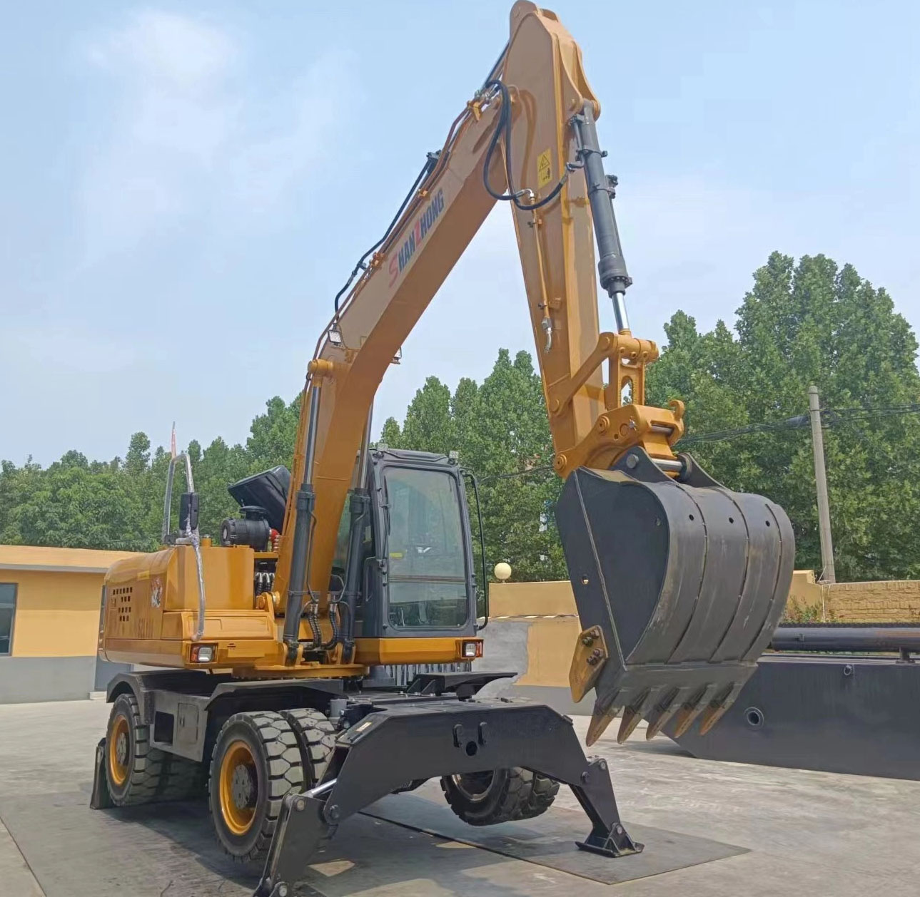 18 ton wheeled excavator