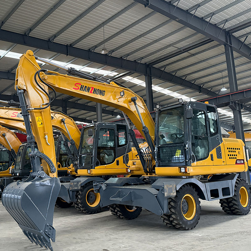 Китайский гидравлический колесный экскаватор SZL150