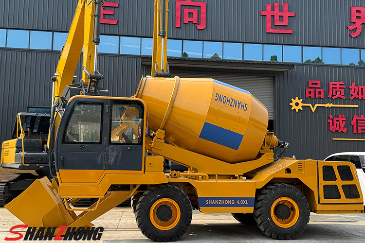 self-loading concrete mixer self-loading concrete mixer