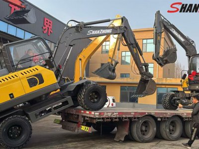 Колесный экскаватор SZL75