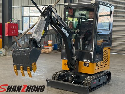 Малый гусеничный экскаватор SZ18