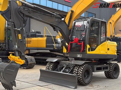 Колёсный экскаватор Shanzhong SZL75