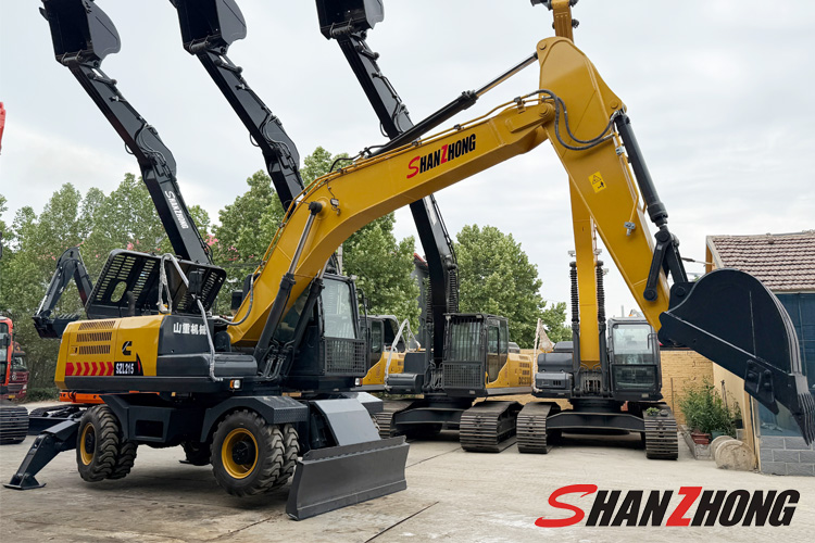 Колесный экскаватор SZL215 Колесный экскаватор SZL215