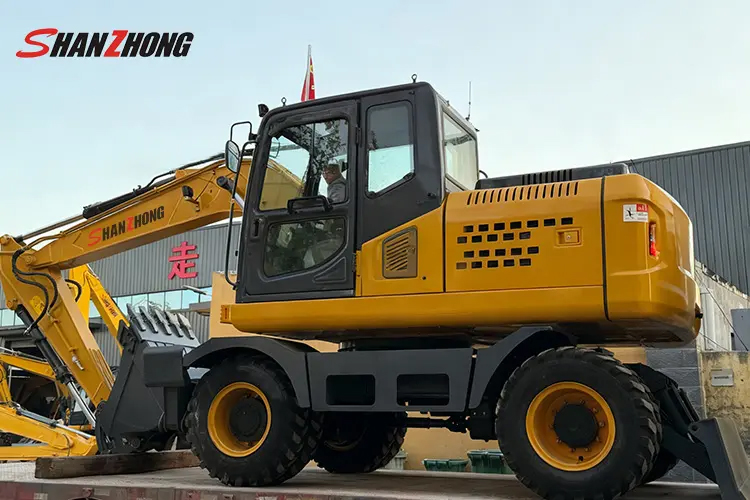 Колесный экскаватор Shanzhong SZL150