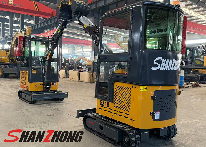 Малый гусеничный экскаватор SZ18