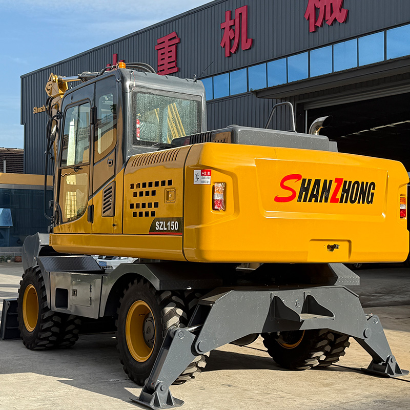 14-ton hydraulic wheeled excavator