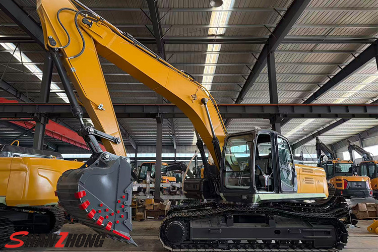 Гусеничный экскаватор