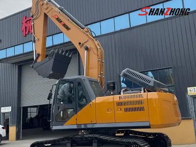 Гусеничный экскаватор