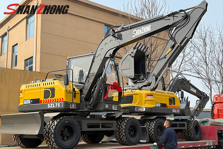 Колесный экскаватор SZL75 Колесный экскаватор SZL75