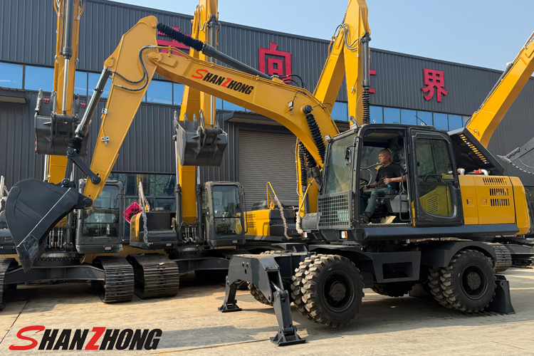 Колесный экскаватор SZL180 Колесный экскаватор SZL180