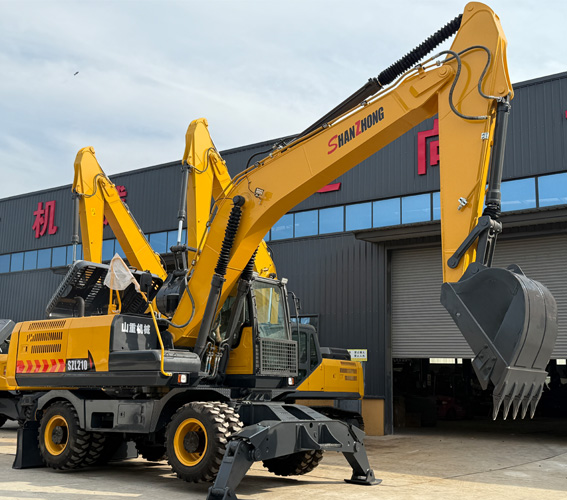 Wheeled excavator SZL210