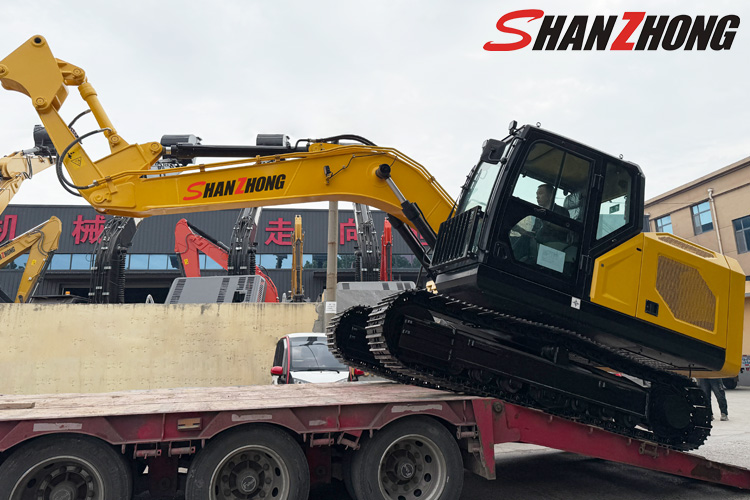 Crawling excavator