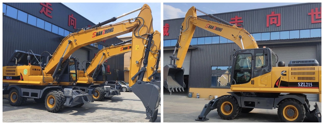 21 тонна Колесный экскаватор 