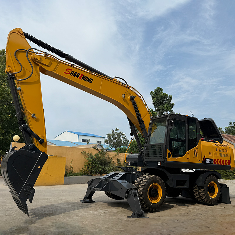 Гидравлический колесный экскаватор SZL215