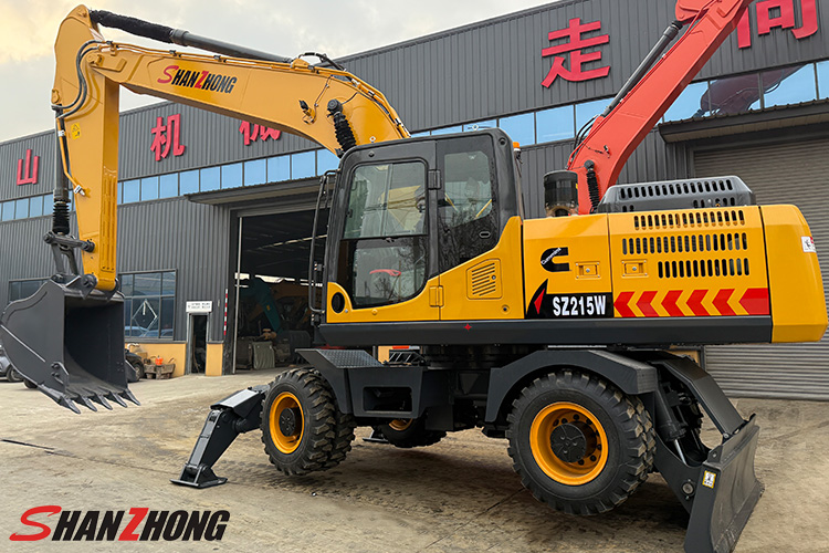 Wheeled excavator SZL215
