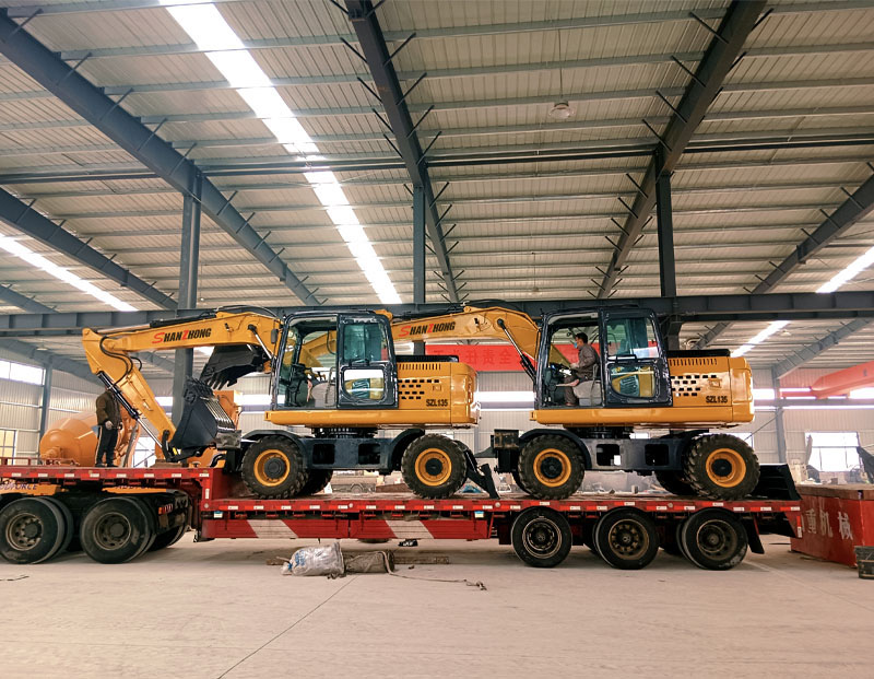 Szl135 Wheel Excavator