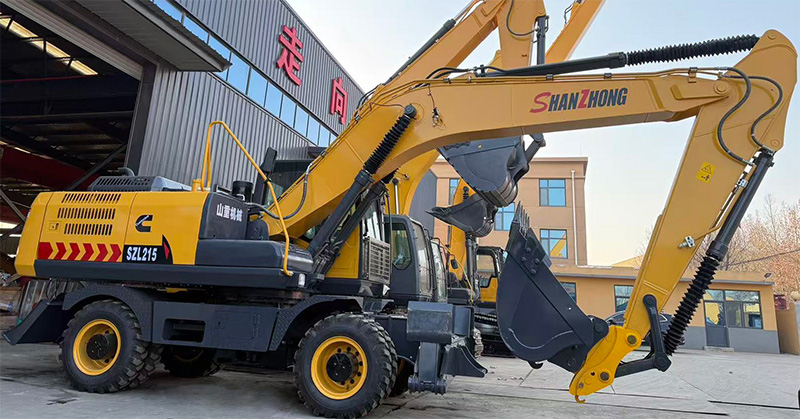 SZL215 21-тонный колесный экскаватор