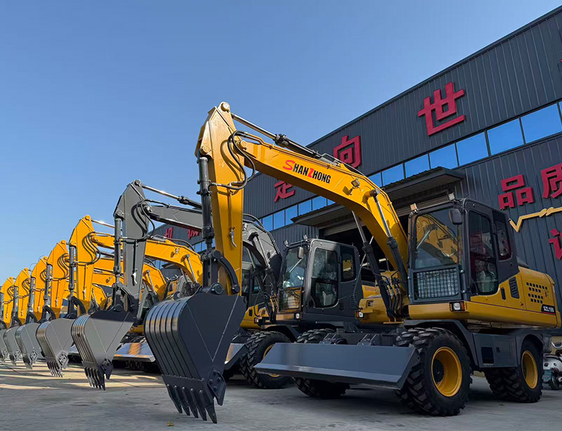 SZL150 hydraulic wheeled excavator