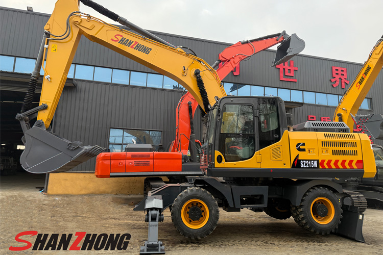 Wheeled excavator SZL215