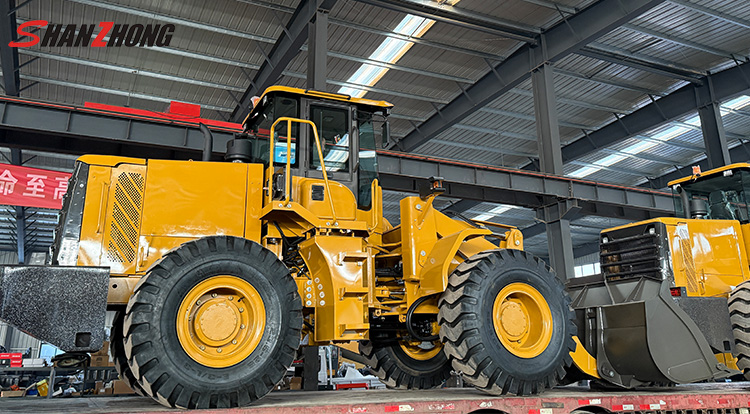 Two SZ950 wheel loaders