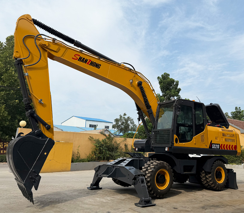 Wheeled excavator SZL210