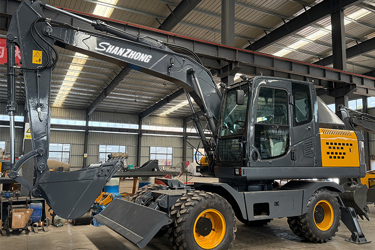 14-ton hydraulic wheeled excavator