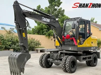 Экскаватор на колесах Shanzhong SZL75 
