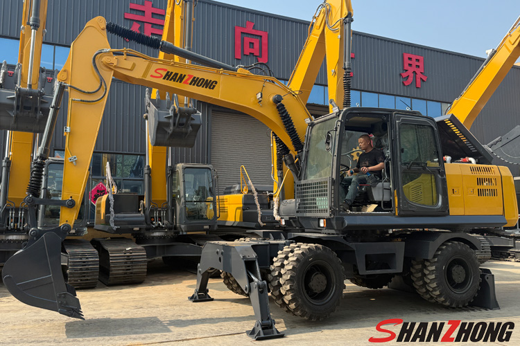 Колесный экскаватор SZL180 Колесный экскаватор SZL180