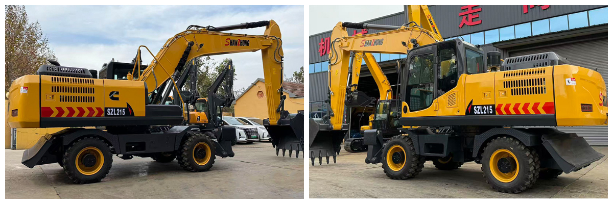 21 тонна Колесный Экскаватор