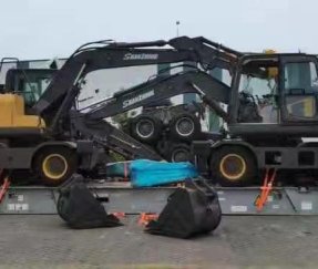 Колесные экскаваторы бренда Shanzhong отправились в Россию