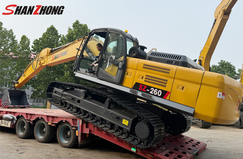 гусеничного экскаватора SZ260 гусеничного экскаватора SZ260