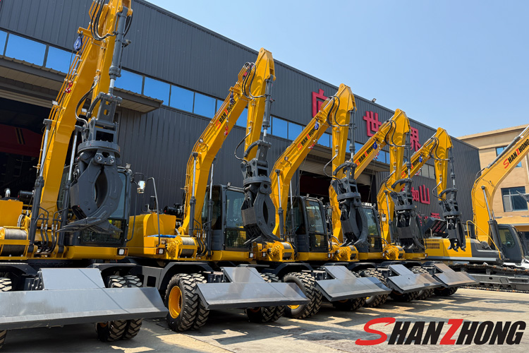 Колесный экскаватор SZL150 Колесный экскаватор SZL150