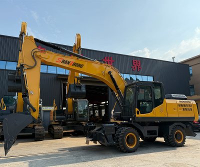 Гидравлический колесный экскаватор SZL215