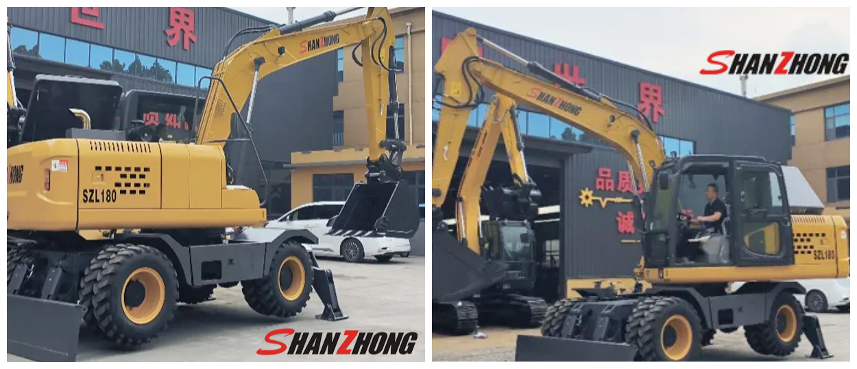колесного экскаватора SZL180