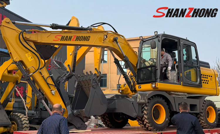 Колесный экскаватор SZL150 Колесный экскаватор SZL150