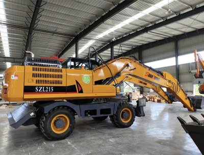 21 тонна Колесный экскаватор 