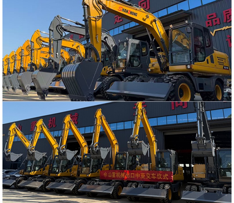 Большой колесный экскаватор SZL150