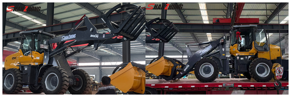 Фронтальный погрузчик SZ946