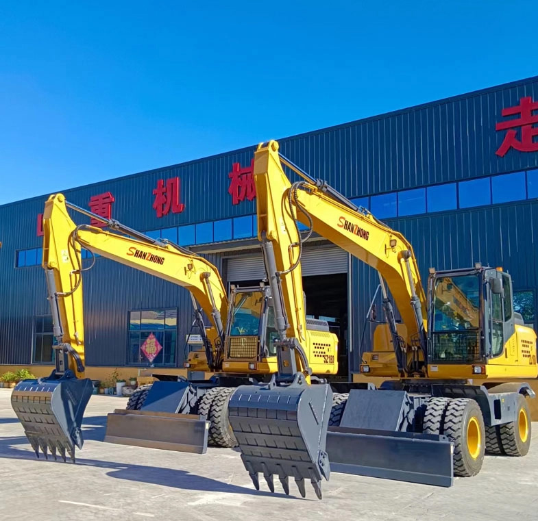 18 ton wheeled excavator